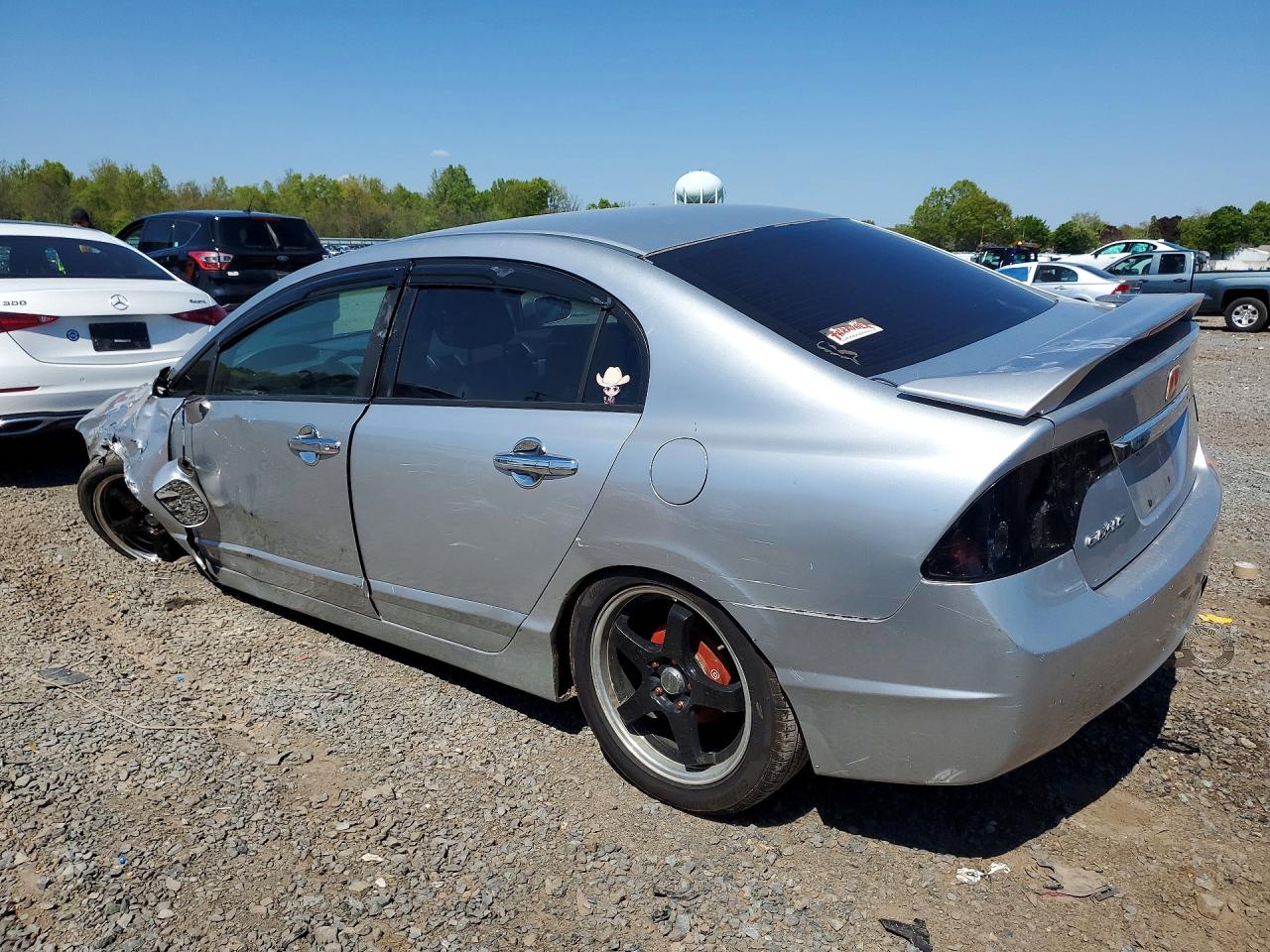 2009 Honda Civic Lx Silver vin: 2HGFA155X9H300091