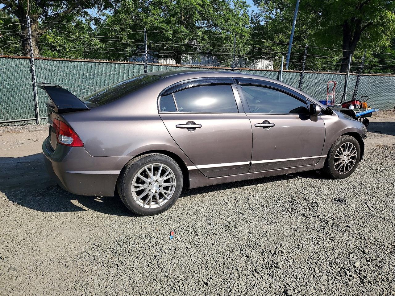 2009 Honda Civic Lx-s Gray vin: 2HGFA15619H512936