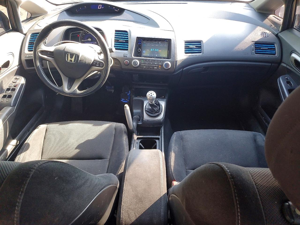 2009 Honda Civic Lx-s Gray vin: 2HGFA15619H512936