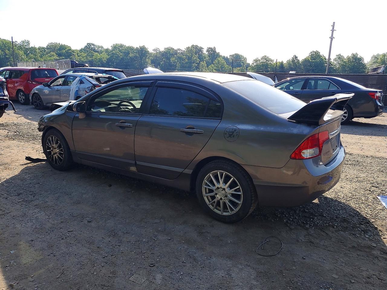 2009 Honda Civic Lx-s Gray vin: 2HGFA15619H512936