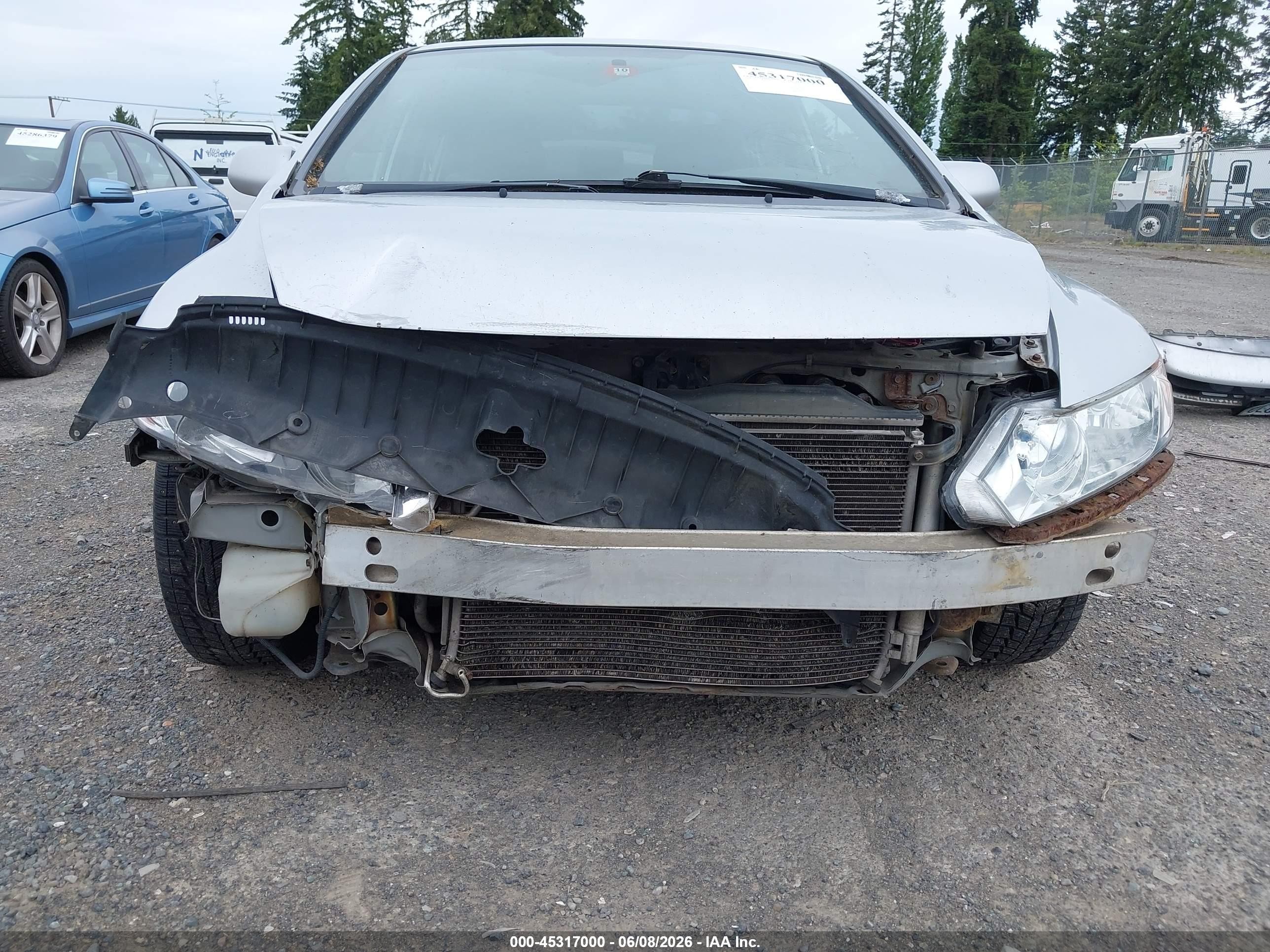 2008 Honda Civic Ex Silver vin: 2HGFA15828H511326