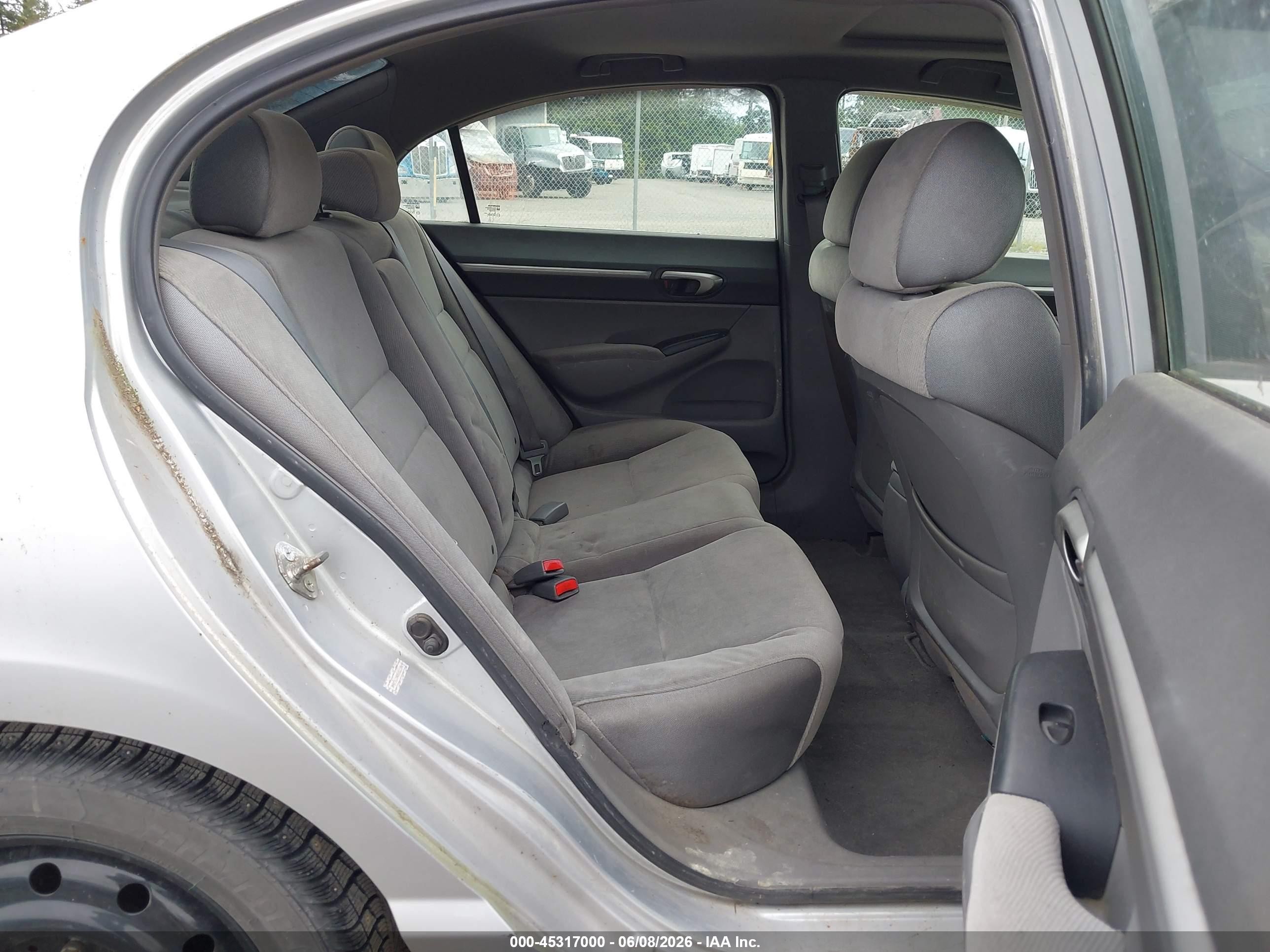 2008 Honda Civic Ex Silver vin: 2HGFA15828H511326
