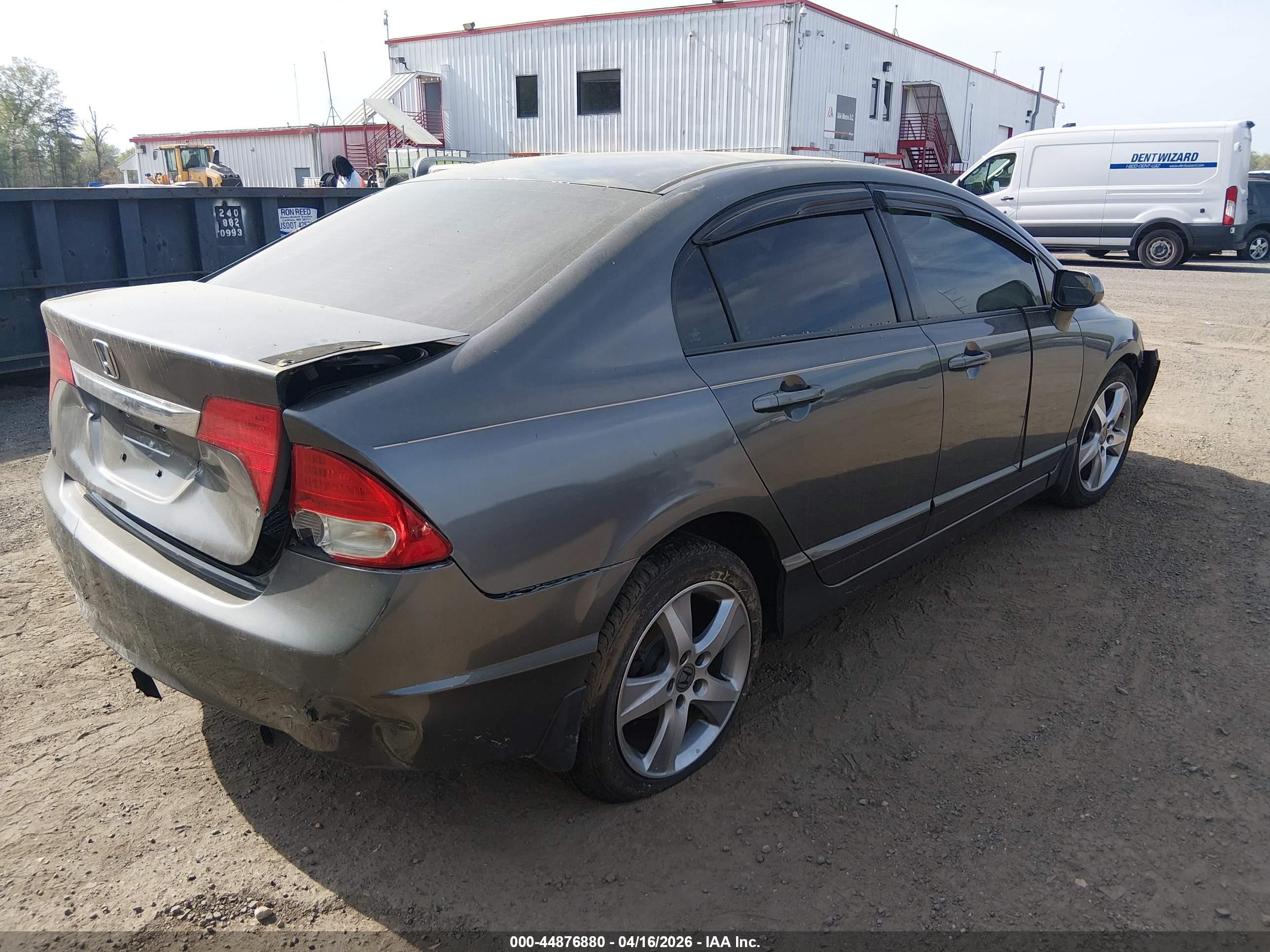 2009 Honda Civic Ex Gray vin: 2HGFA15839H523535