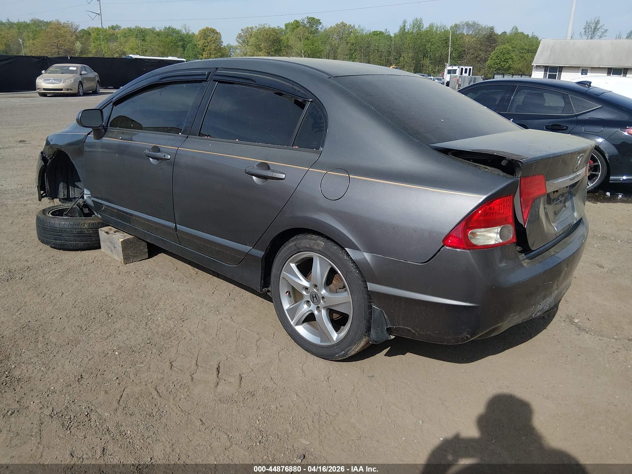 2009 Honda Civic Ex Gray vin: 2HGFA15839H523535