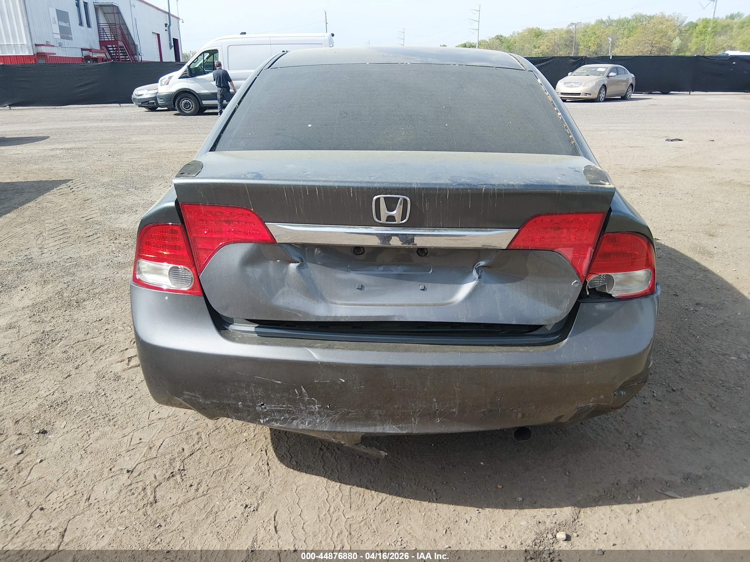 2009 Honda Civic Ex Gray vin: 2HGFA15839H523535