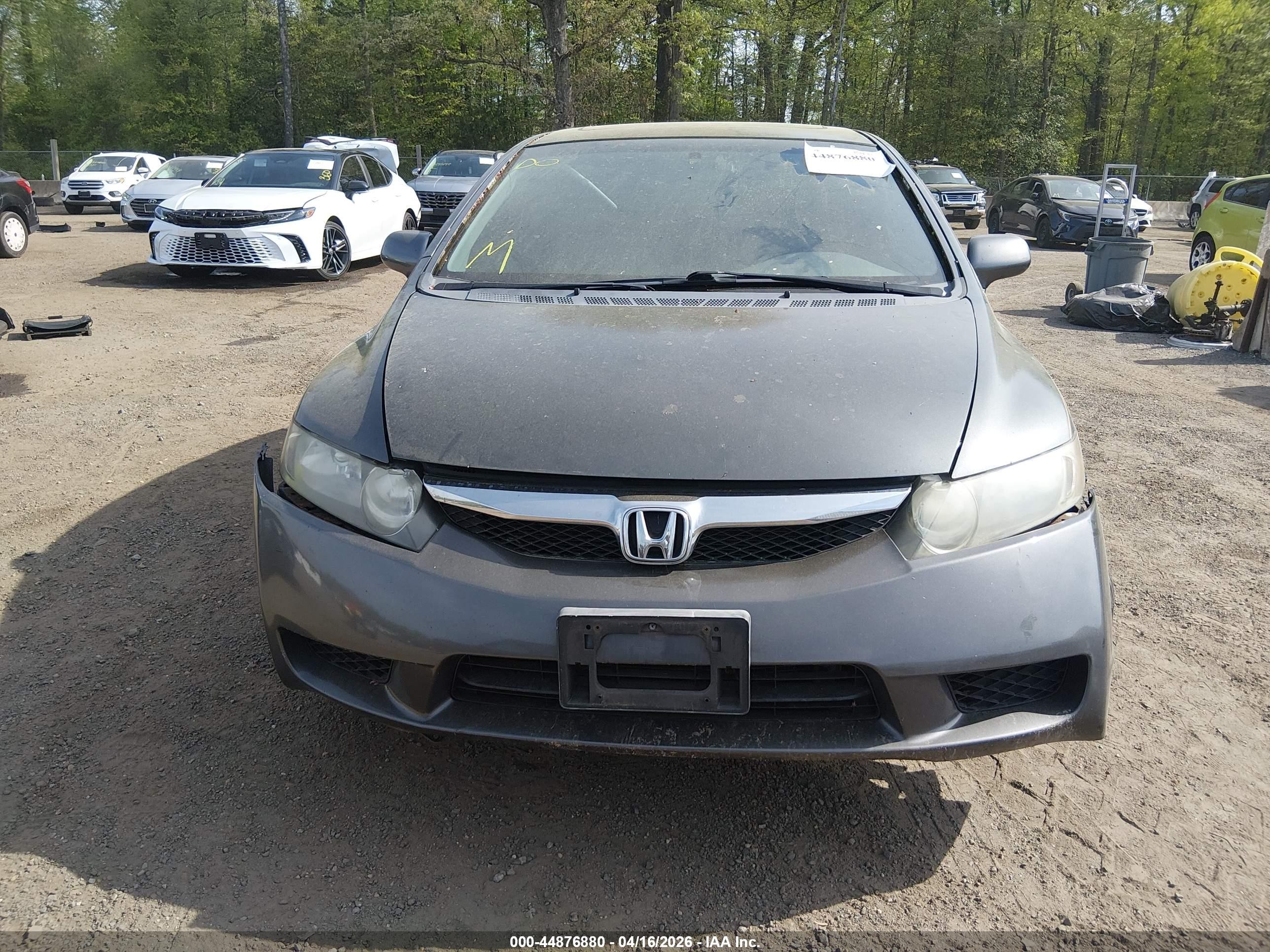 2009 Honda Civic Ex Gray vin: 2HGFA15839H523535