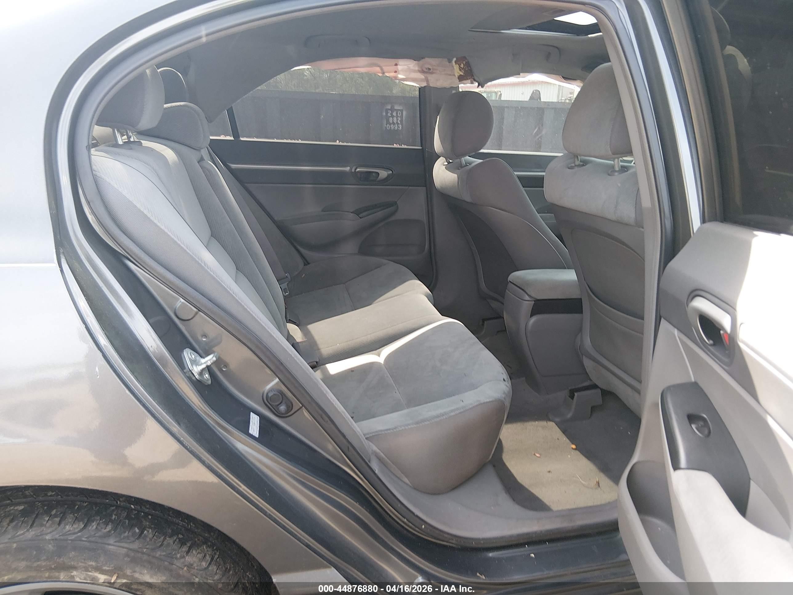 2009 Honda Civic Ex Gray vin: 2HGFA15839H523535