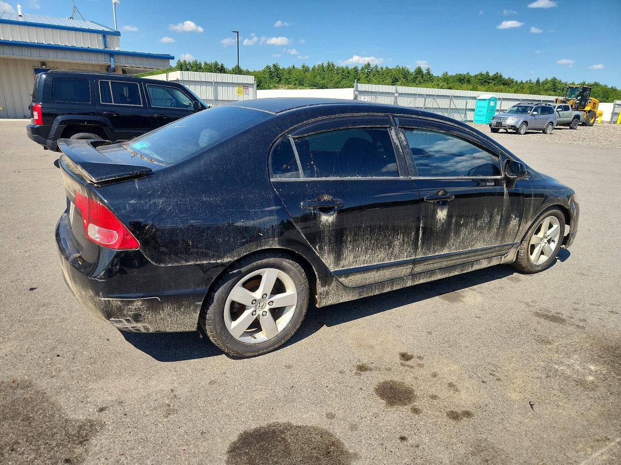 2008 Honda Civic Ex Black vin: 2HGFA15868H305264