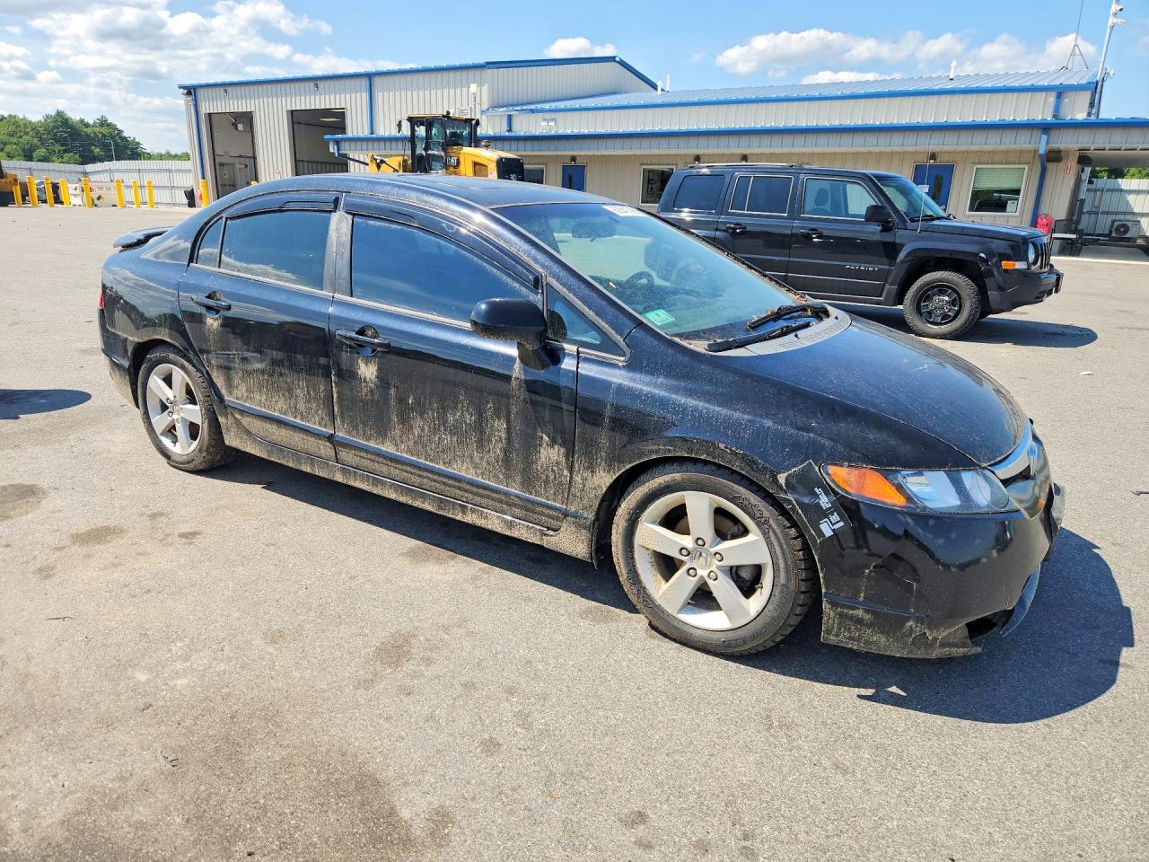 2008 Honda Civic Ex Black vin: 2HGFA15868H305264