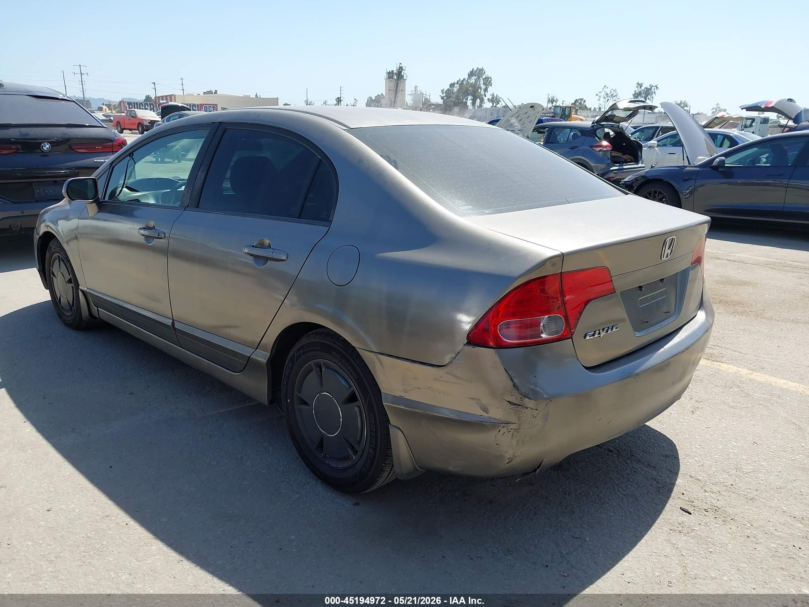 2008 Honda Civic Ex Gray vin: 2HGFA15868H506064