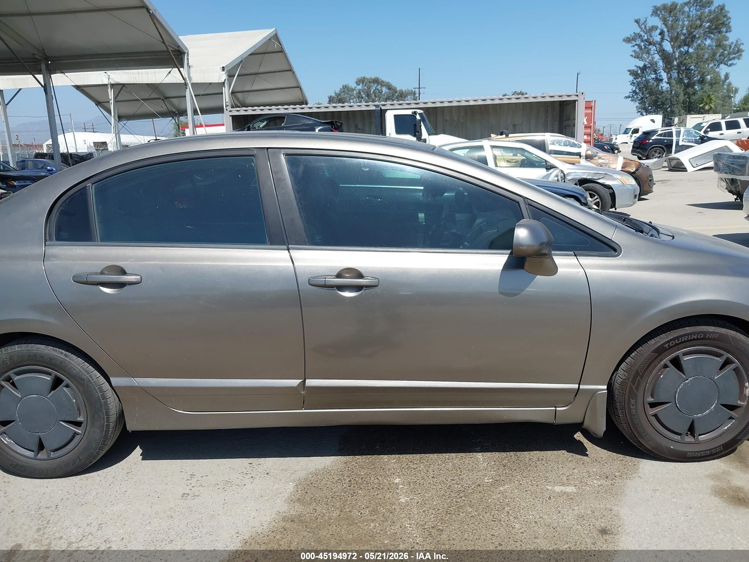 2008 Honda Civic Ex Gray vin: 2HGFA15868H506064