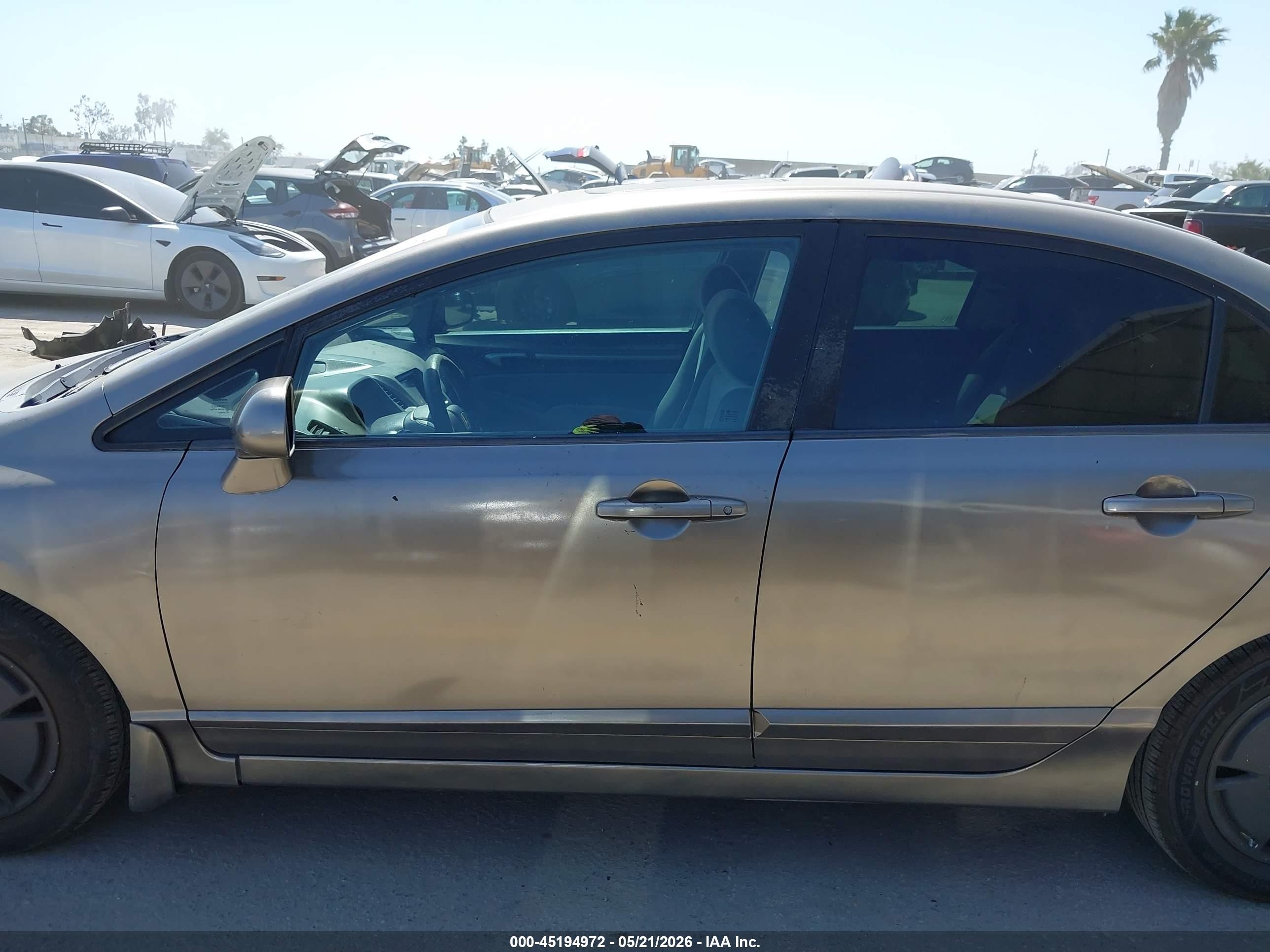 2008 Honda Civic Ex Gray vin: 2HGFA15868H506064