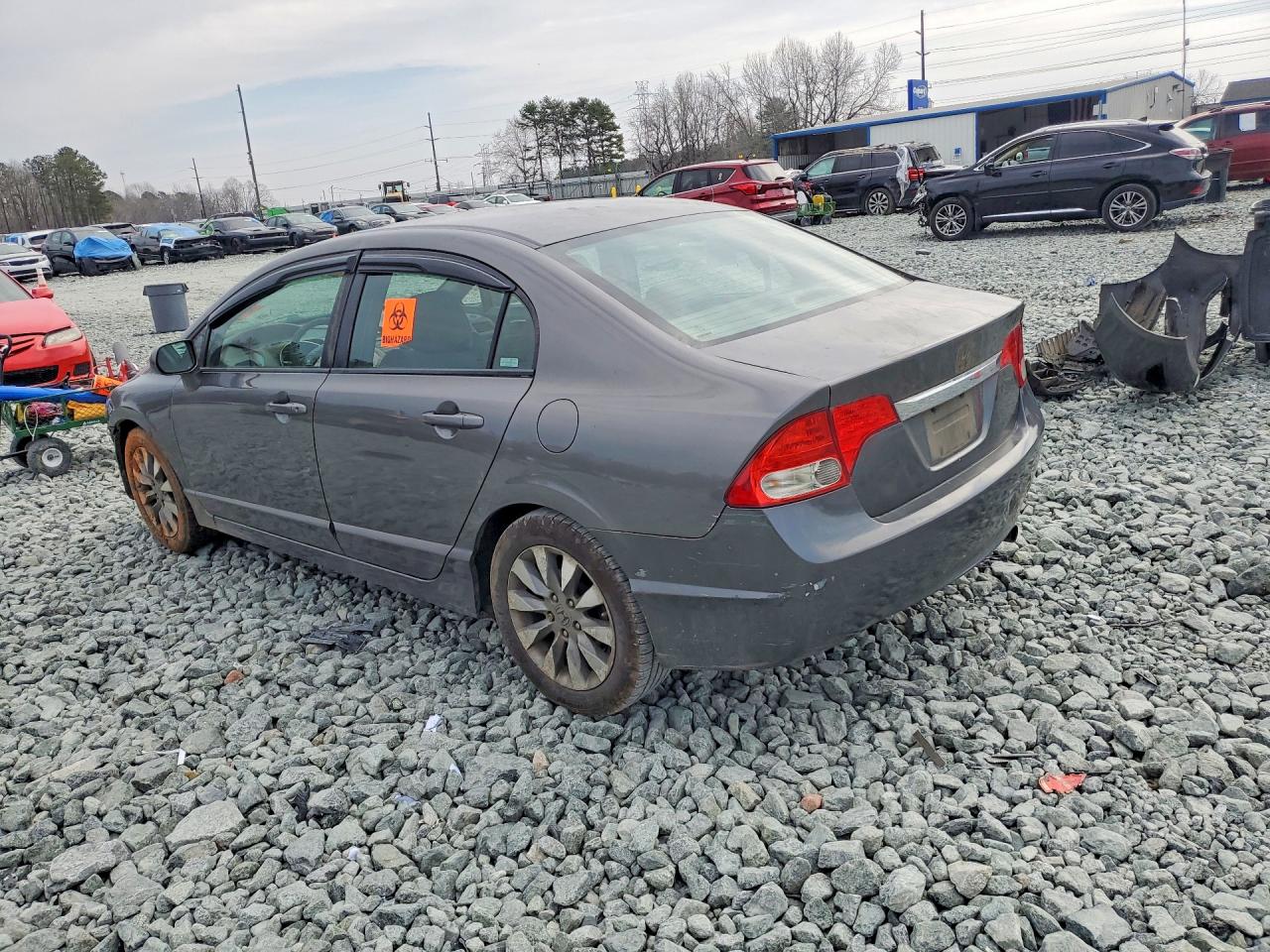 2009 Honda Civic Ex Charcoal vin: 2HGFA15869H523531