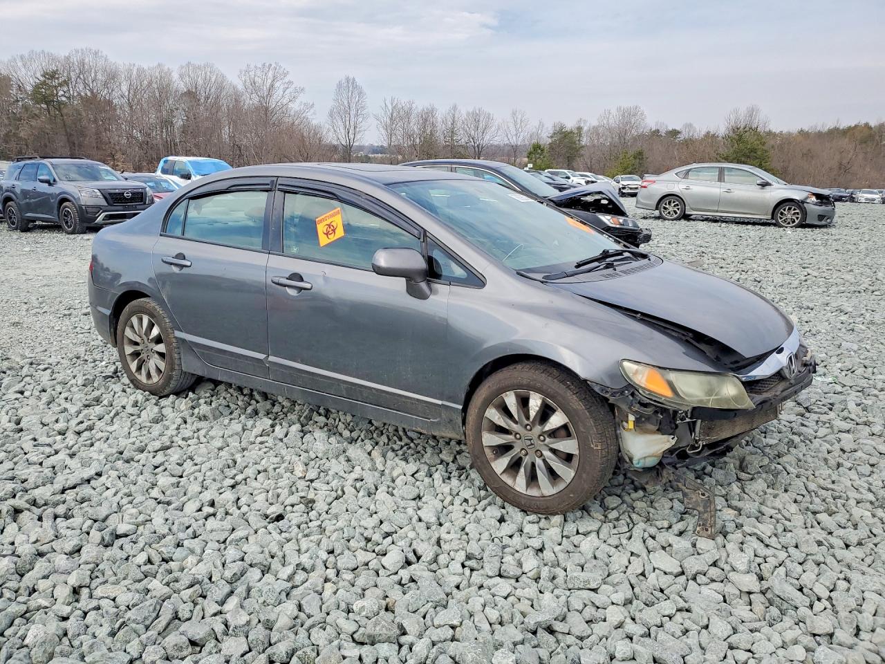 2009 Honda Civic Ex Charcoal vin: 2HGFA15869H523531