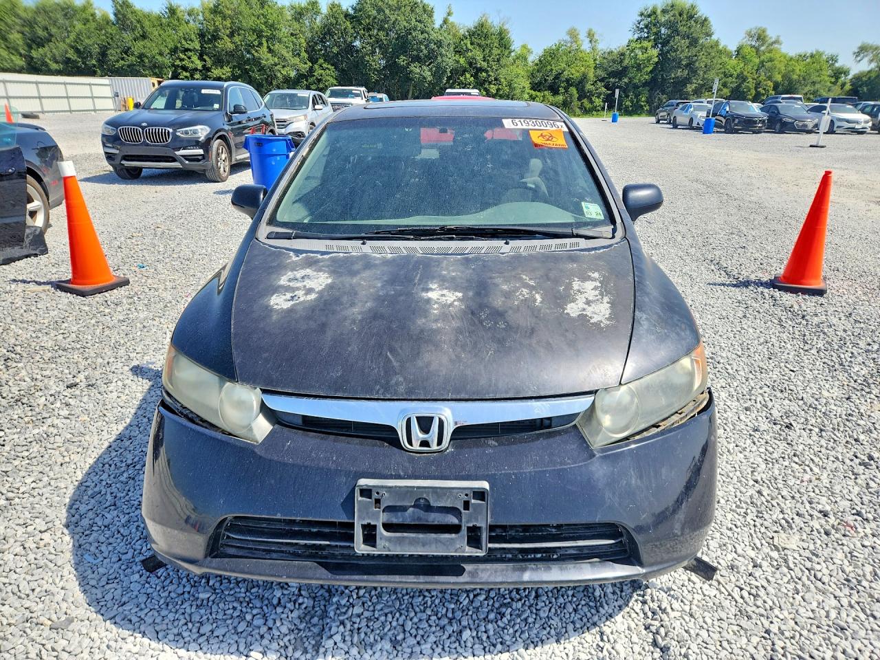 2008 Honda Civic Ex Black vin: 2HGFA15878H501066