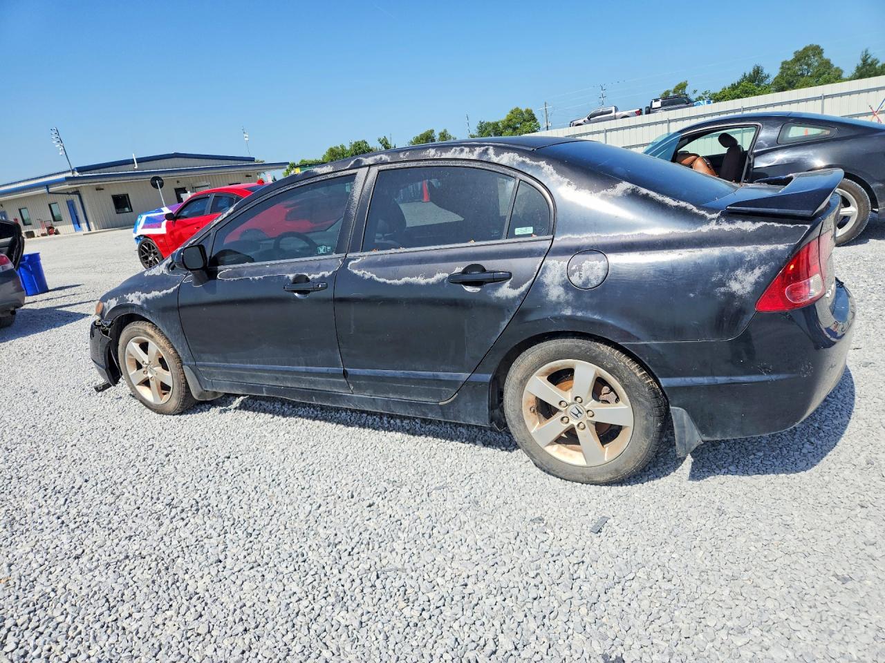 2008 Honda Civic Ex Black vin: 2HGFA15878H501066