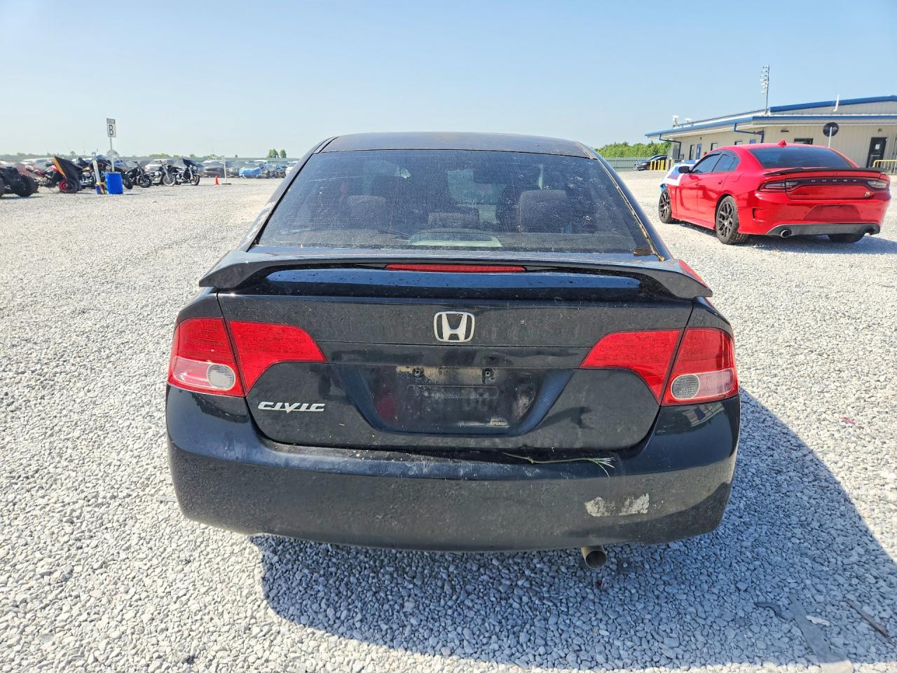 2008 Honda Civic Ex Black vin: 2HGFA15878H501066
