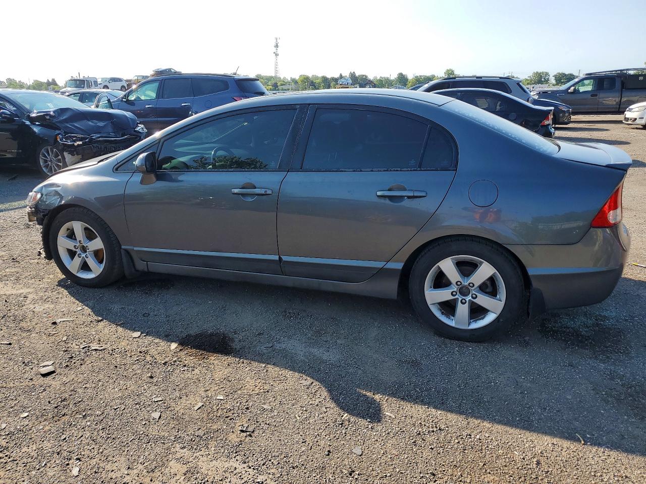 2009 Honda Civic Exl Gray vin: 2HGFA16019H108464