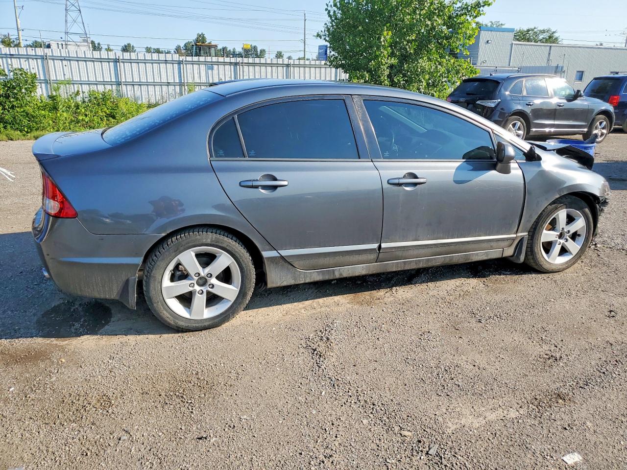 2009 Honda Civic Exl Gray vin: 2HGFA16019H108464