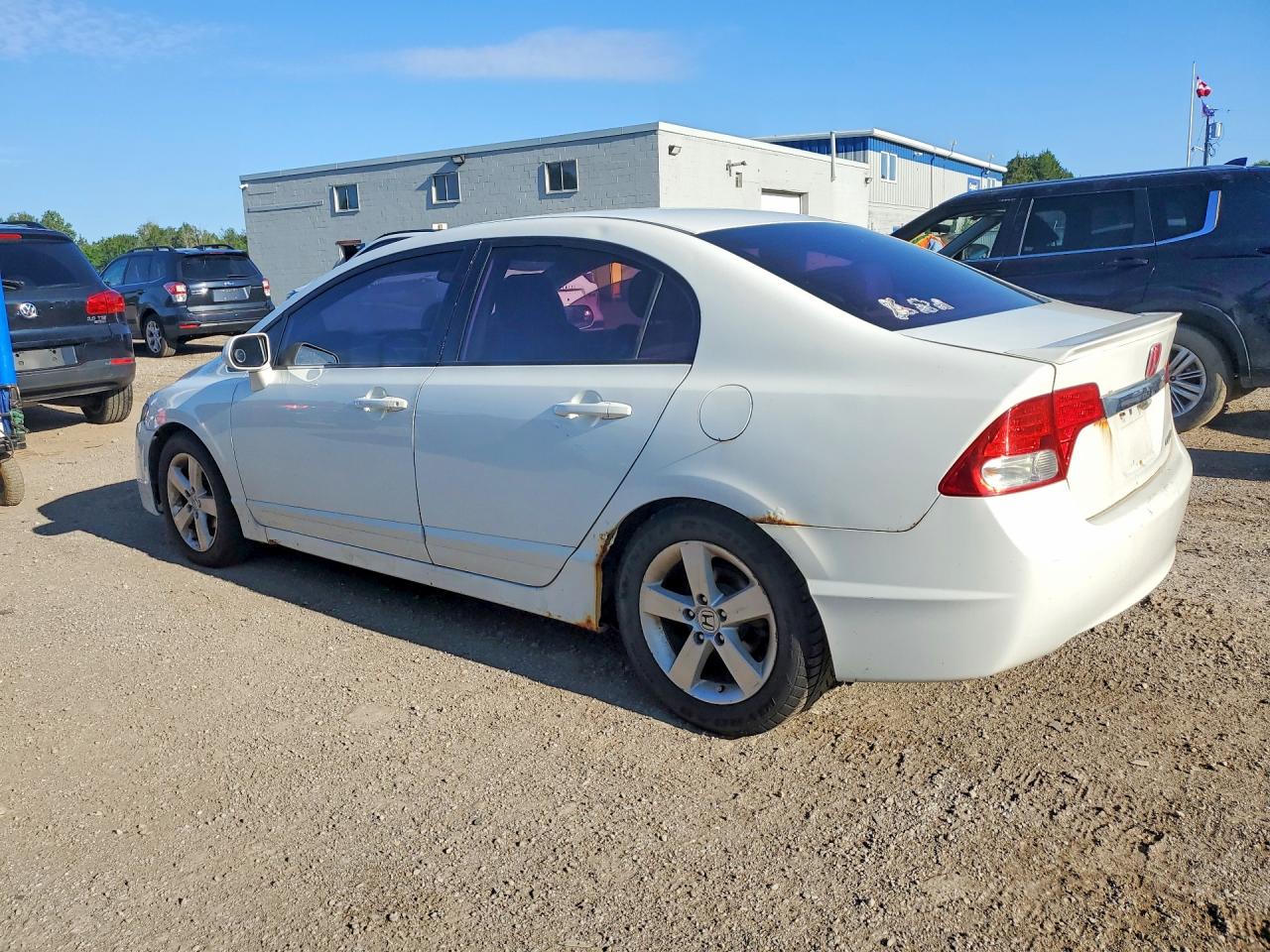 2009 Honda Civic Exl Белый vin: 2HGFA16059H015916