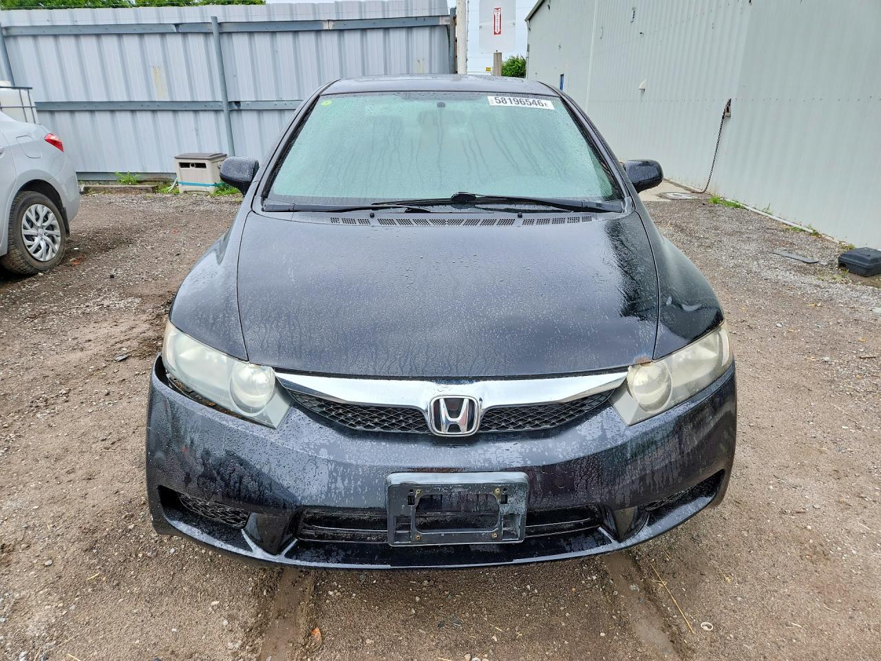 2009 Honda Civic Exl Black vin: 2HGFA16089H104640