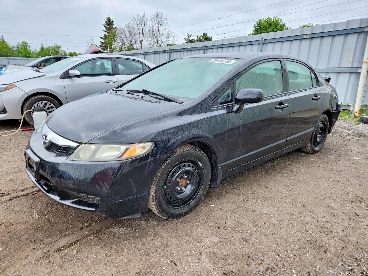 2009 Honda Civic Exl Black vin: 2HGFA16089H104640