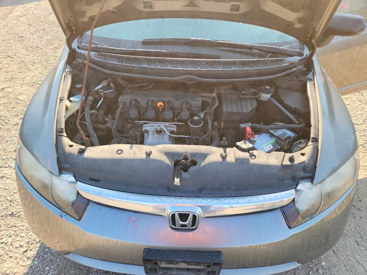 2008 Honda Civic Dx Charcoal vin: 2HGFA16208H125370