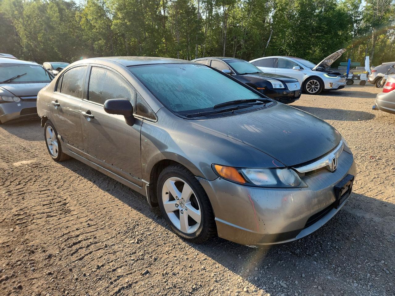 2008 Honda Civic Dx Charcoal vin: 2HGFA16208H125370