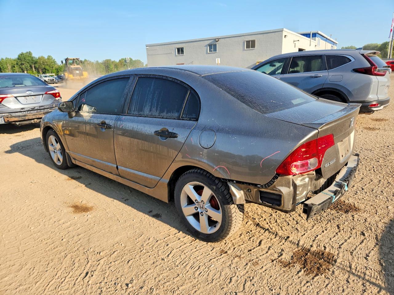 2008 Honda Civic Dx Charcoal vin: 2HGFA16208H125370