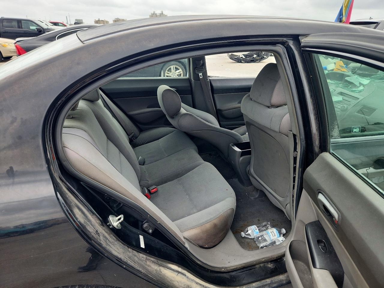 2008 Honda Civic Dx Black vin: 2HGFA16238H115917
