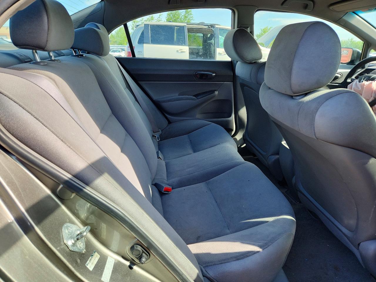 2008 Honda Civic Dx Gray vin: 2HGFA16238H126738