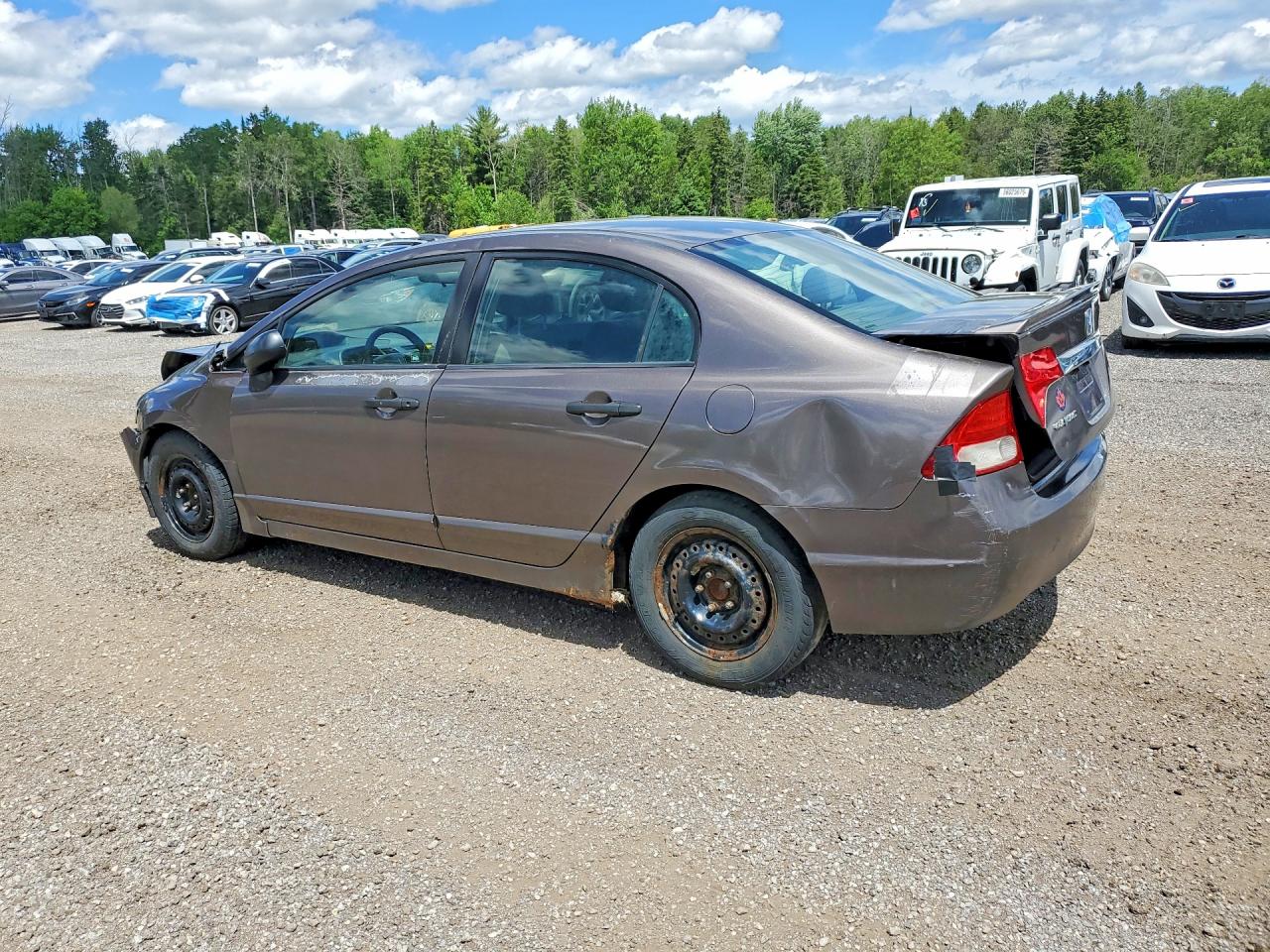 2009 Honda Civic Dx Tan vin: 2HGFA16239H008111