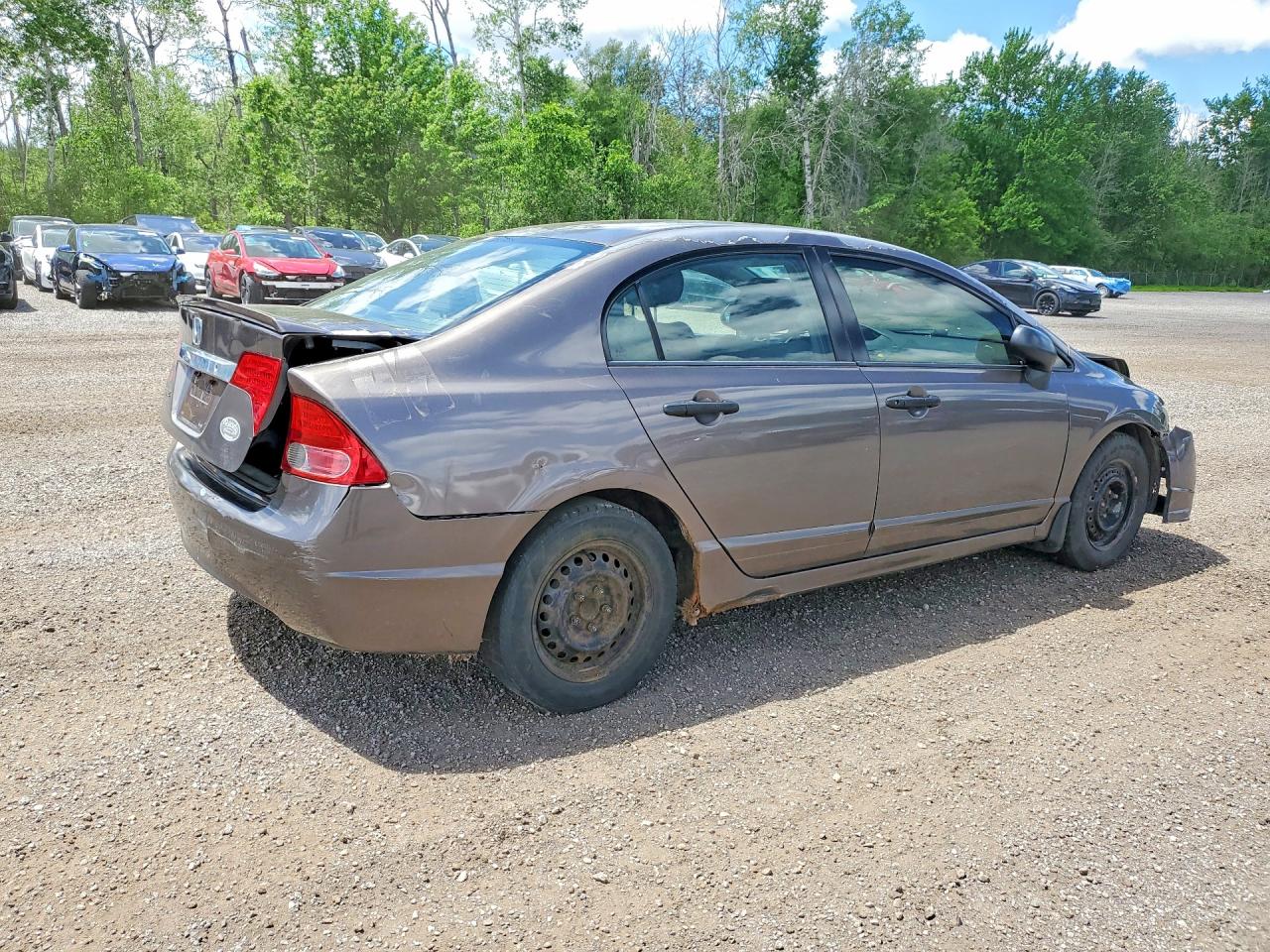 2009 Honda Civic Dx Tan vin: 2HGFA16239H008111