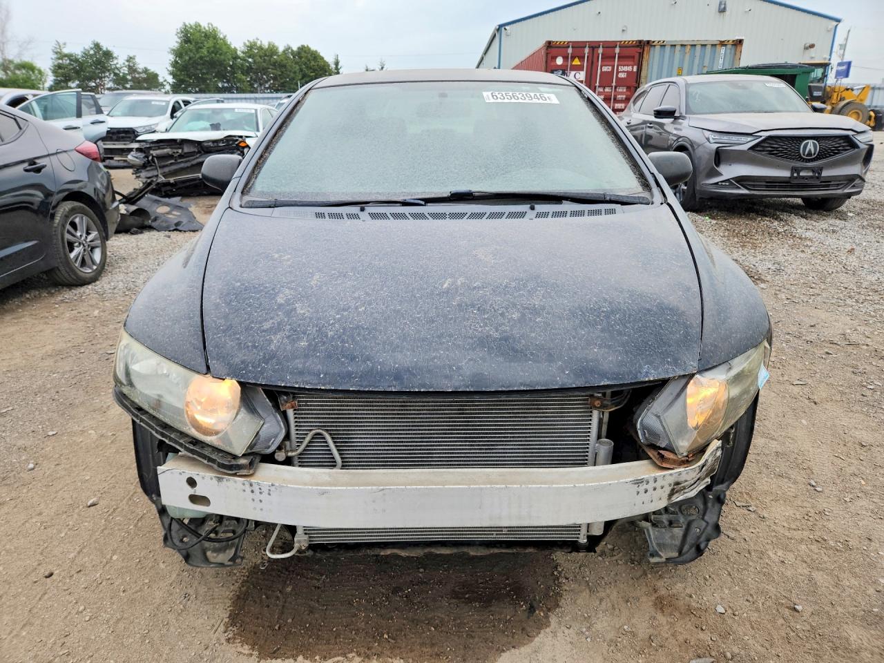 2009 Honda Civic Dx Black vin: 2HGFA16259H105827