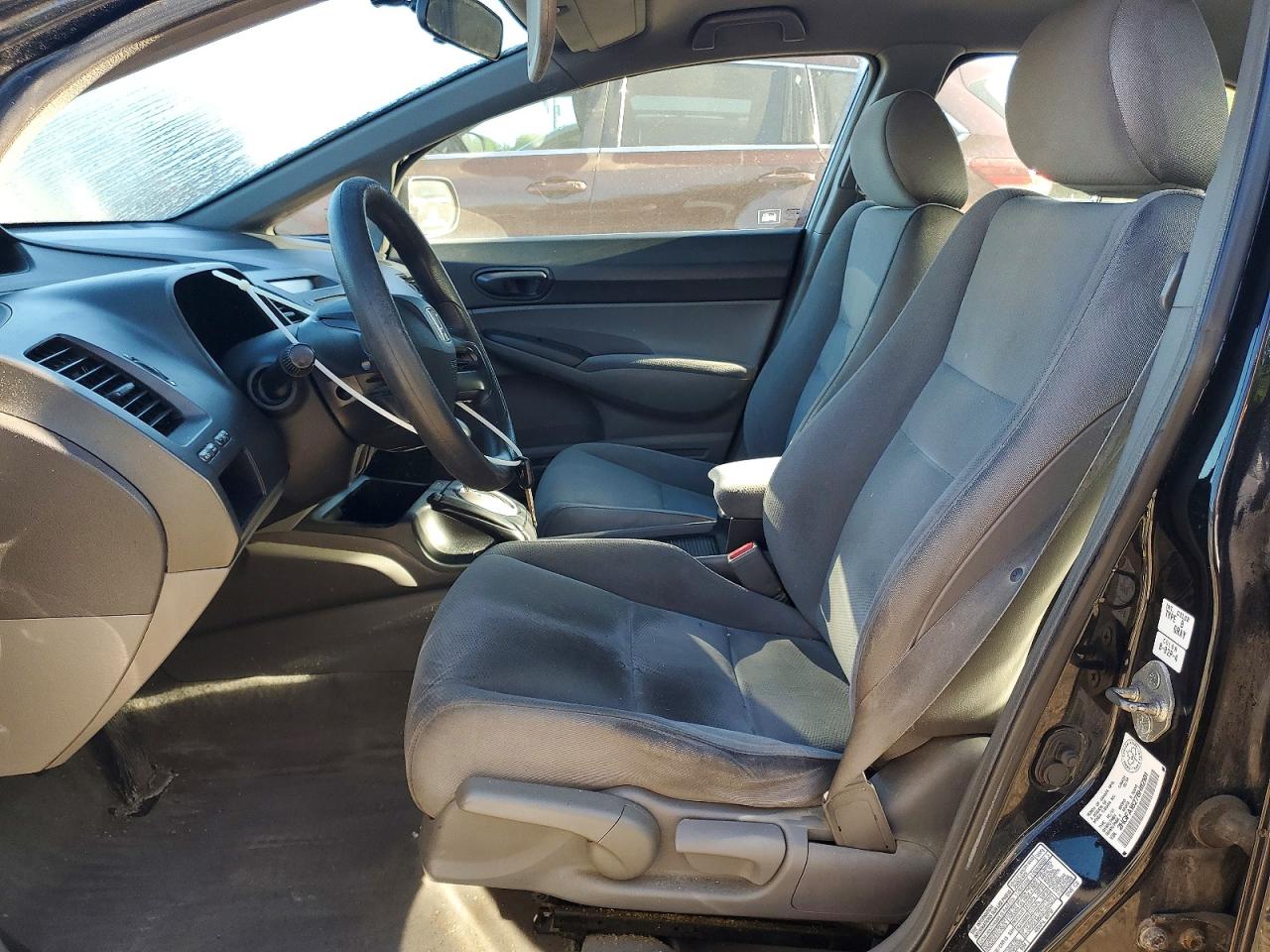 2008 Honda Civic Dx Black vin: 2HGFA16278H112101