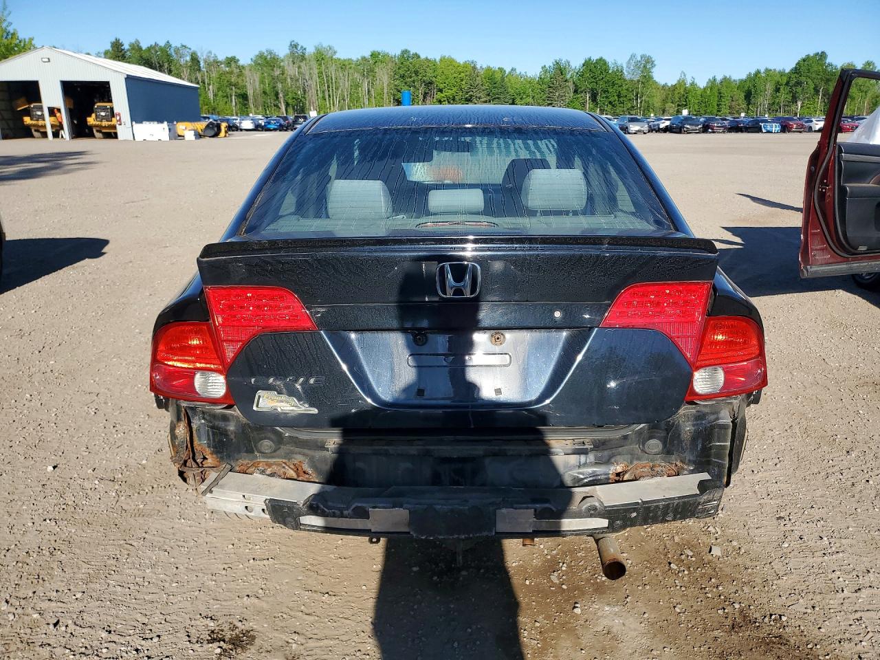 2008 Honda Civic Dx Black vin: 2HGFA16278H112101