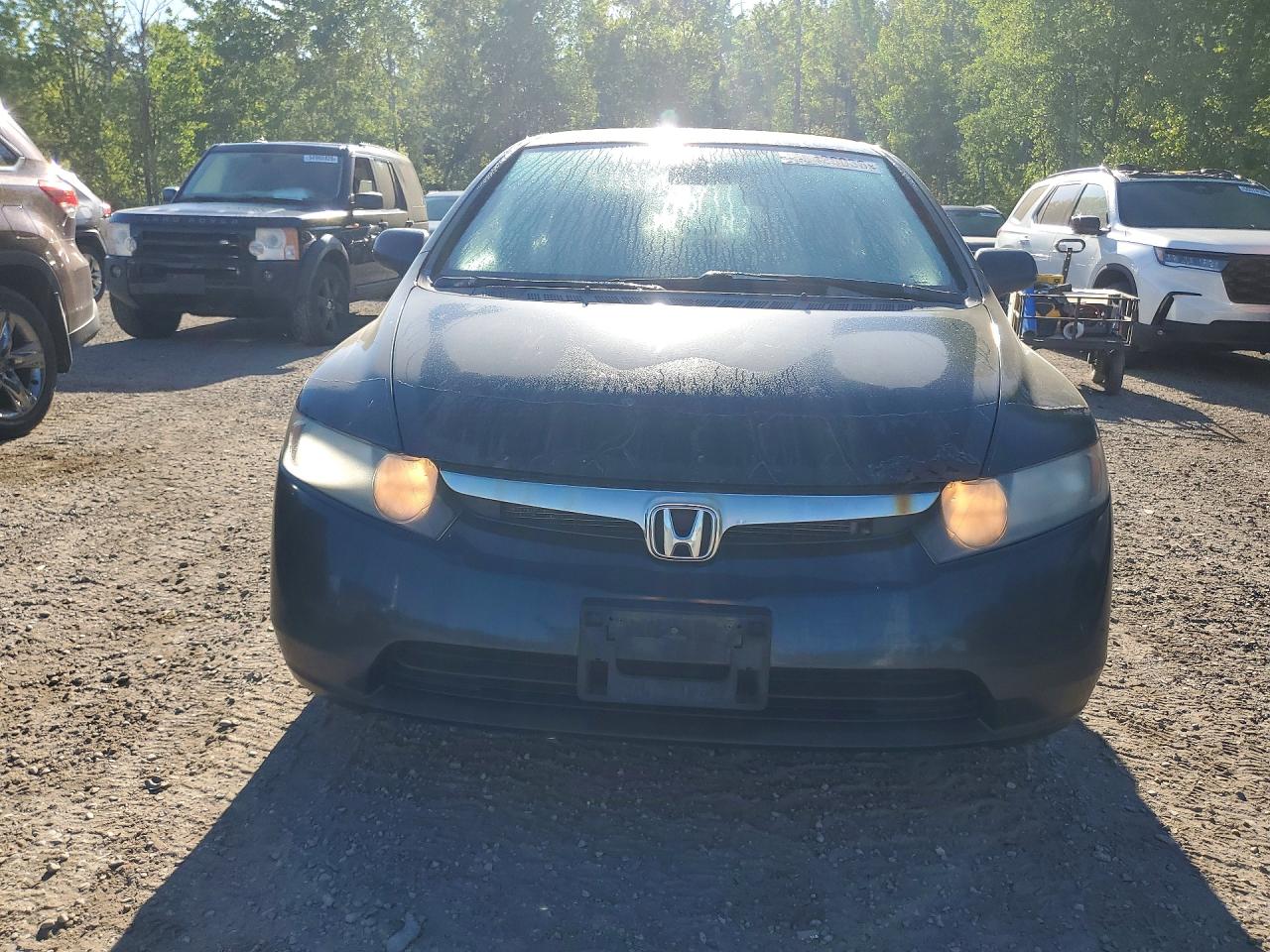2008 Honda Civic Dx Black vin: 2HGFA16278H112101
