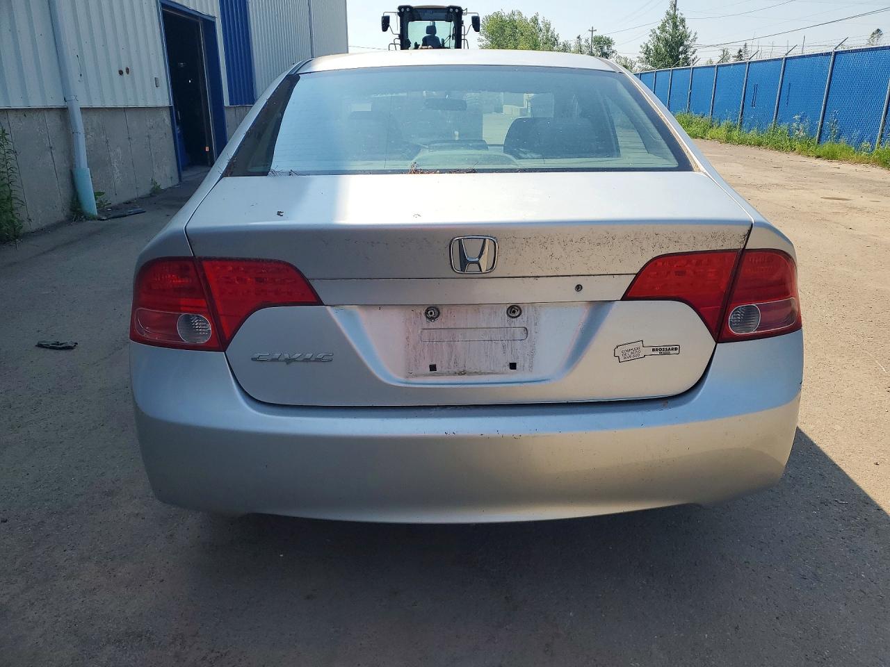 2007 Honda Civic Dx Silver vin: 2HGFA16297H002195
