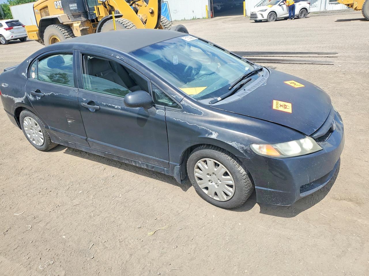 2009 Honda Civic Dx Black vin: 2HGFA16299H016875