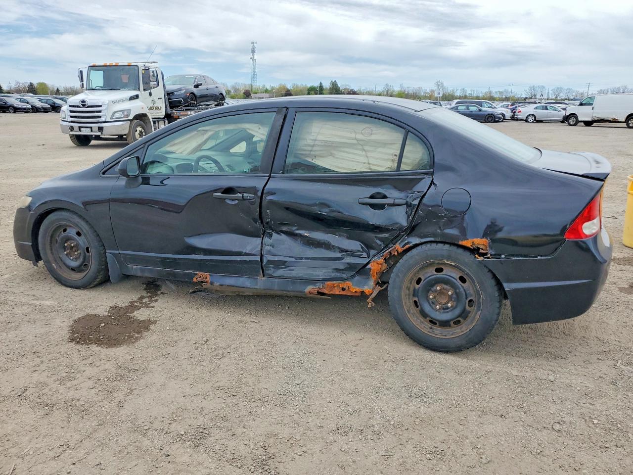 2009 Honda Civic Dx Black vin: 2HGFA16299H108343