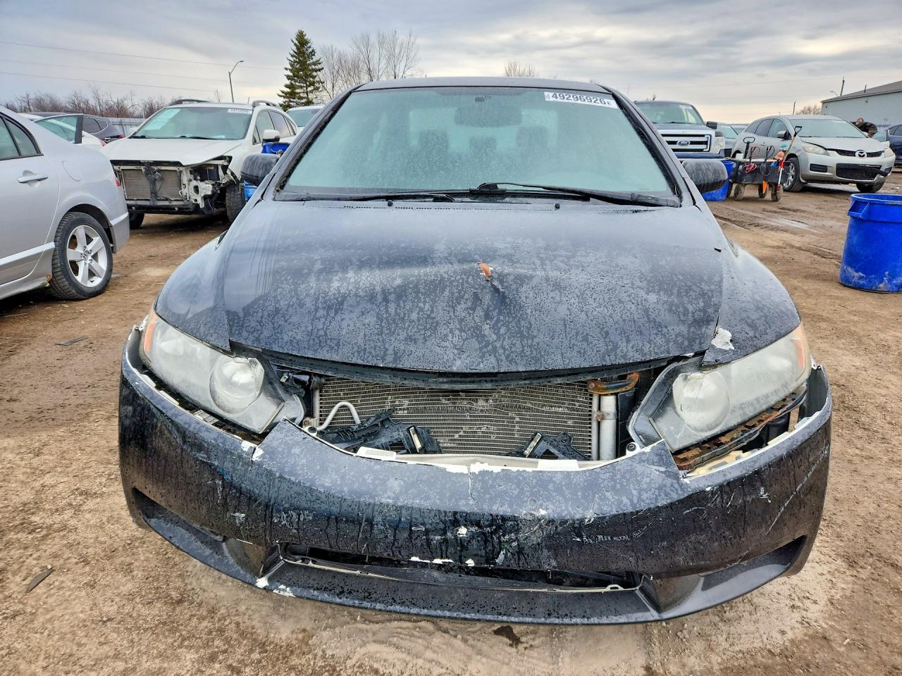 2008 Honda Civic Dx Black vin: 2HGFA162X8H104932