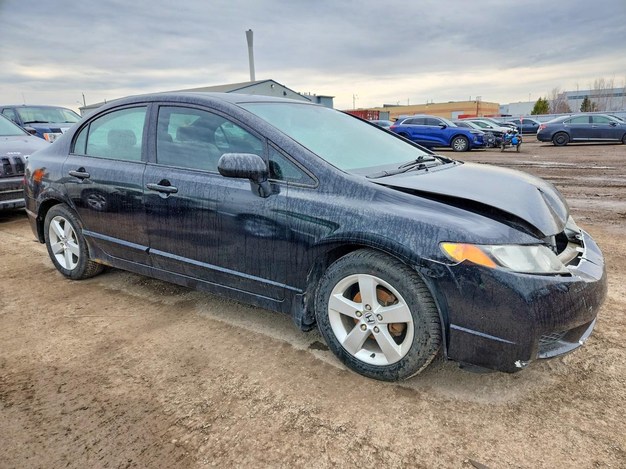 2008 Honda Civic Dx Black vin: 2HGFA162X8H104932