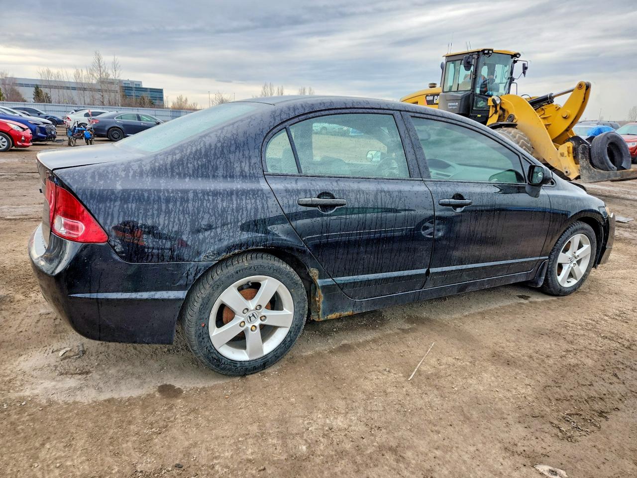 2008 Honda Civic Dx Black vin: 2HGFA162X8H104932