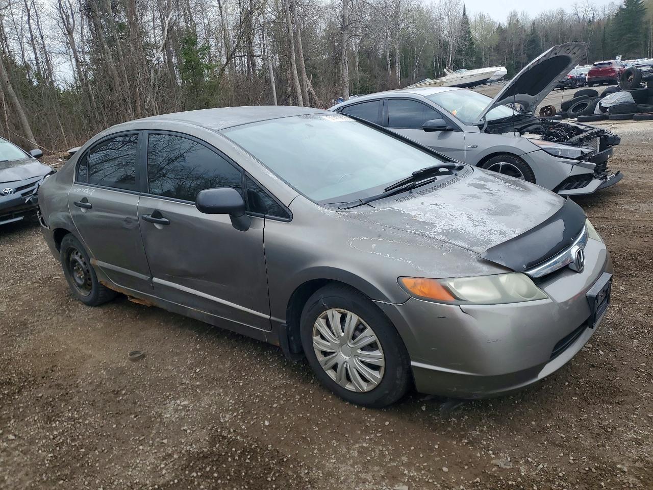 2006 Honda Civic Dx Vp Серебряный vin: 2HGFA16306H008152