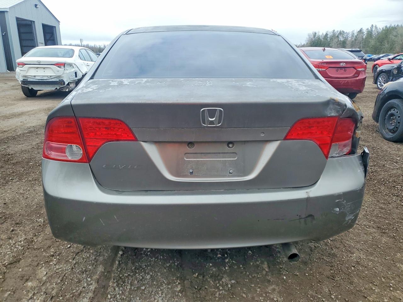 2006 Honda Civic Dx Vp Серебряный vin: 2HGFA16306H008152