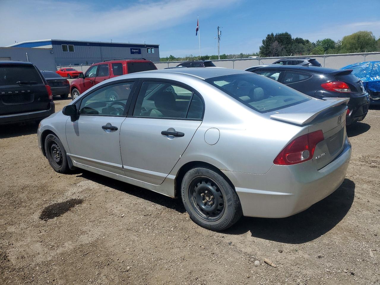 2006 Honda Civic Dx Vp Серебряный vin: 2HGFA16306H020687