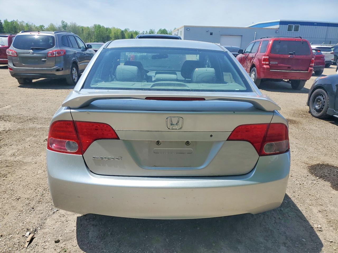2006 Honda Civic Dx Vp Серебряный vin: 2HGFA16306H020687
