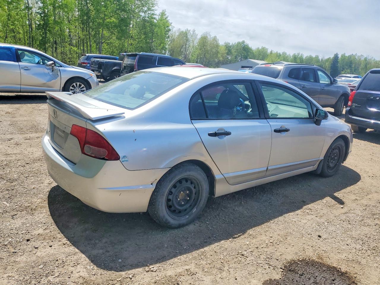 2006 Honda Civic Dx Vp Серебряный vin: 2HGFA16306H020687