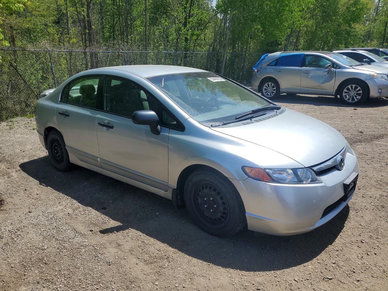 2006 Honda Civic Dx Vp Серебряный vin: 2HGFA16306H020687