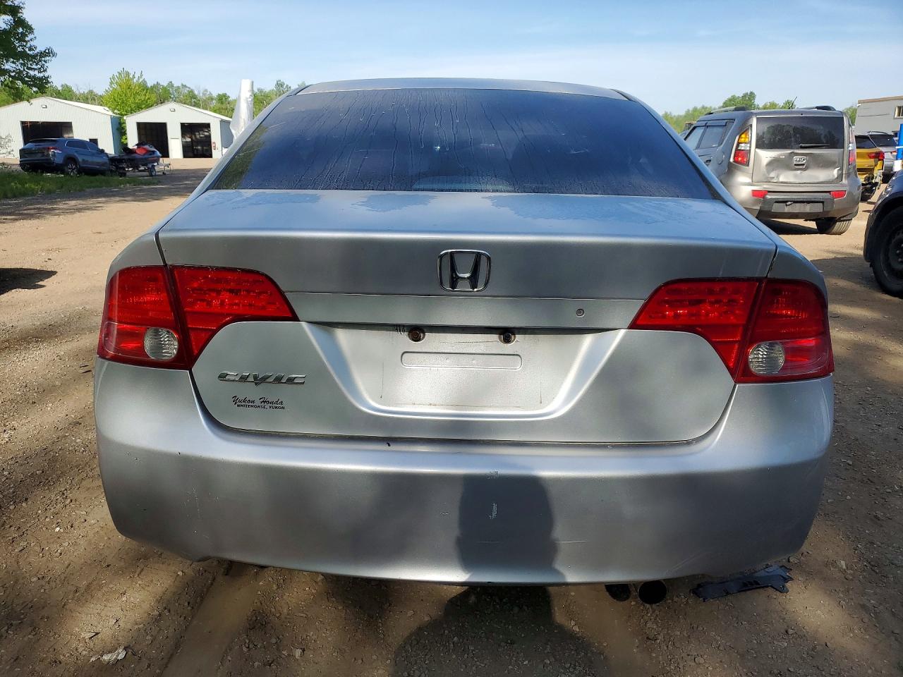 2007 Honda Civic Dx Серебряный vin: 2HGFA16307H025843